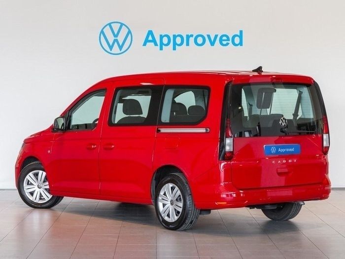 Rojo Usado 2024 VW Caddy Maxi Monovolumen | 29.990 € (Buen precio) - Imagen 1/4