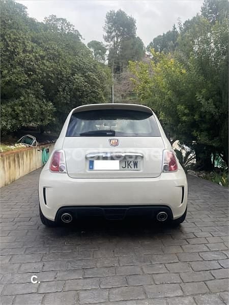 Usado Abarth 500 135 CV (99 kW) 2015 Blanco Utilitario