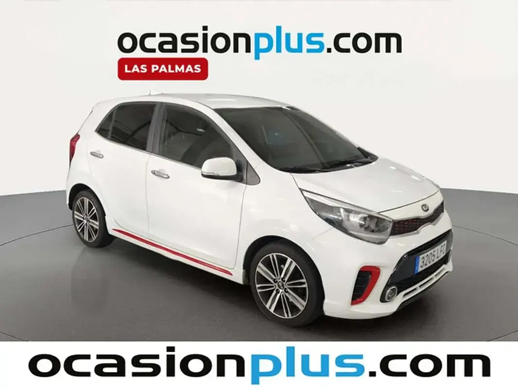 Usado Kia Picanto GT-Line 101 CV (74 kW) 2020 Blanco Utilitario