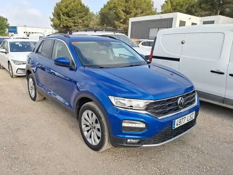 Usado VW T-Roc Advance 116 CV (85 kW) 2021 Azul SUV
