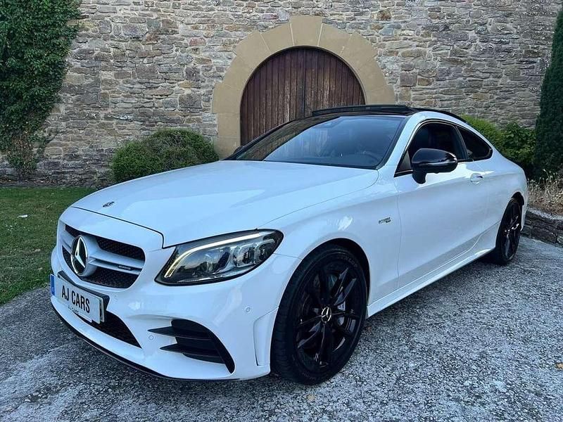 Usado Mercedes C43 AMG AMG 390 CV (286 kW) 2019 Blanco Coupe