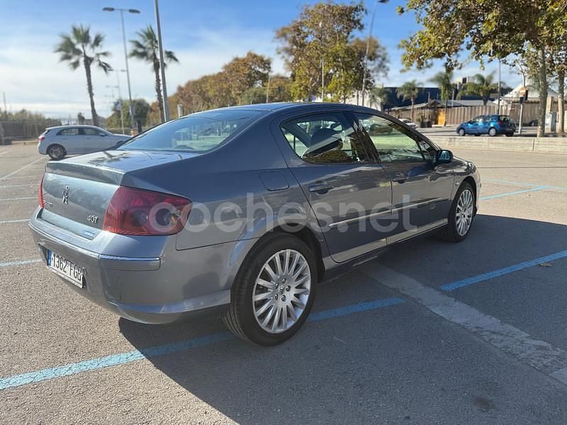 Usado Peugeot 407 Premium 204 CV (150 kW) 2007 Azul Berlina