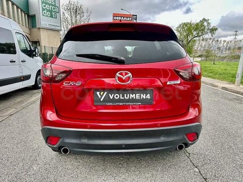 Usado Mazda CX-5 Style 150 CV (110 kW) 2016 Granate SUV