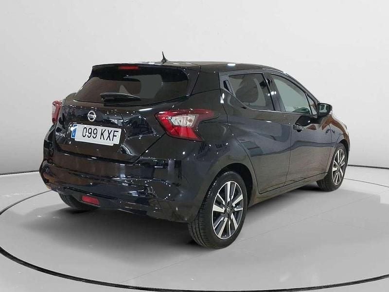 Usado Nissan Micra Acenta 102 CV (75 kW) 2019 Negro Utilitario