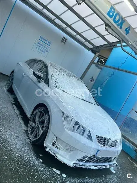 Usado Seat Leon FR 180 CV (132 kW) 2016 Blanco Berlina