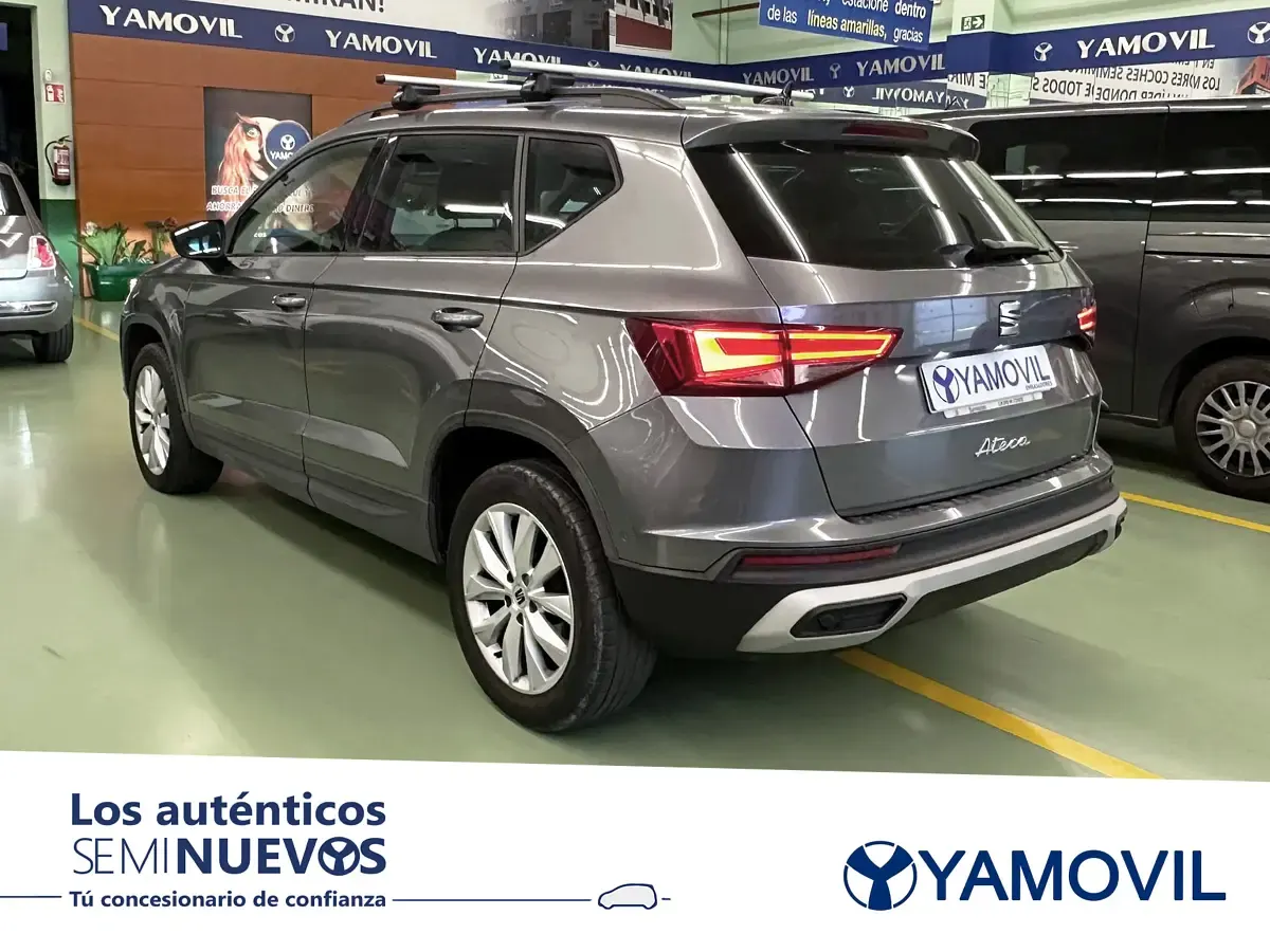 Usado Seat Ateca Style 110 CV (80 kW) 2022 Gris SUV