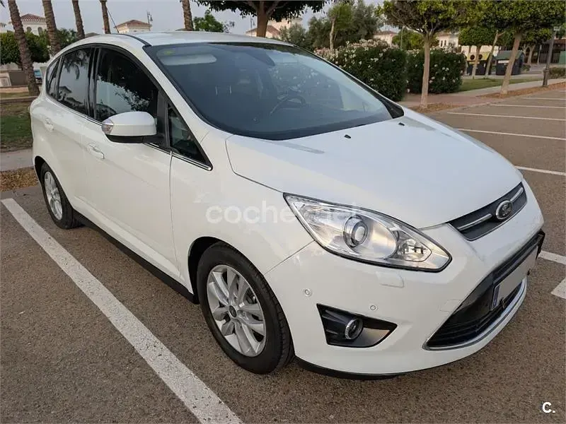 Usado Ford C-MAX Titanium 115 CV (84 kW) 2013 Blanco Monovolumen