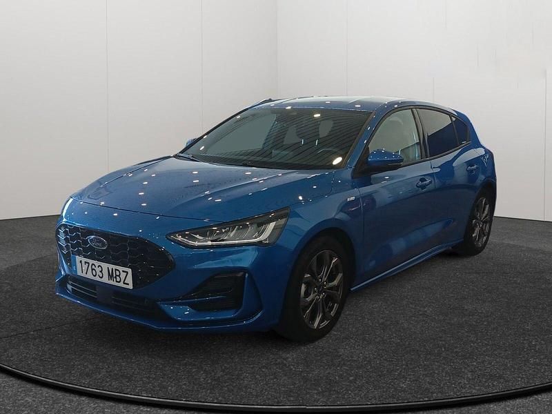 Usado Ford Focus ST-Line 125 CV (91 kW) 2022 Azul Berlina