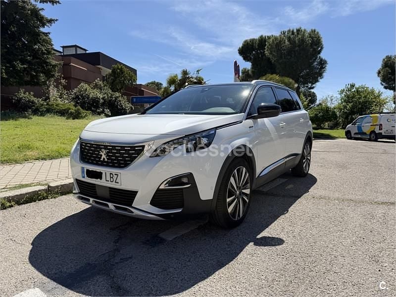 Usado Peugeot 5008 Active 130 CV (95 kW) 2019 Blanco SUV