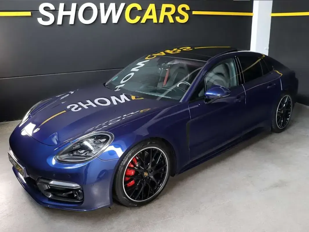 Usado Porsche Panamera GTS 480 CV (353 kW) 2021 Azul Utilitario