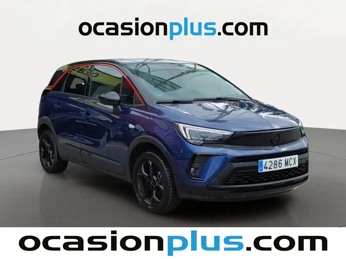 Usado Opel Crossland GS Line 110 CV (80 kW) 2022 Azul SUV
