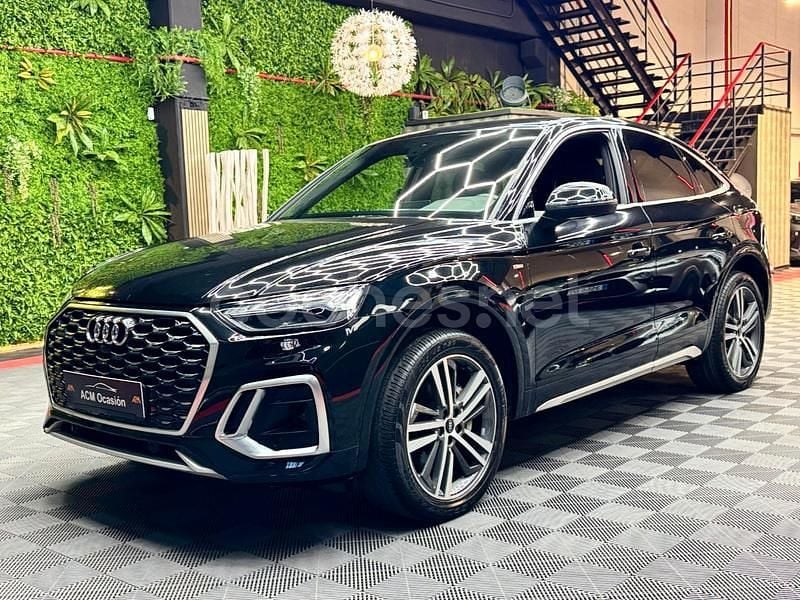 Negro Usado 2022 Audi Q5 Sportback S-Line SUV | 40.990 € - Imagen 1/4