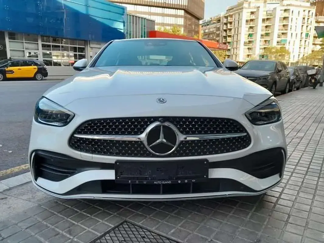 Usado Mercedes C300 AMG 265 CV (194 kW) 2021 Blanco Berlina