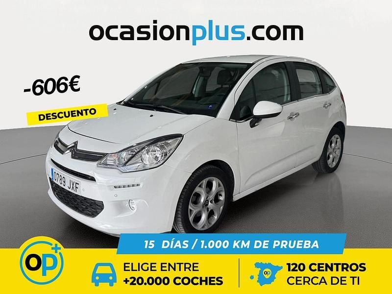 Blanco Usado 2017 Citroën C3 Feel | 8190 € (Buen precio) - Imagen 1/4