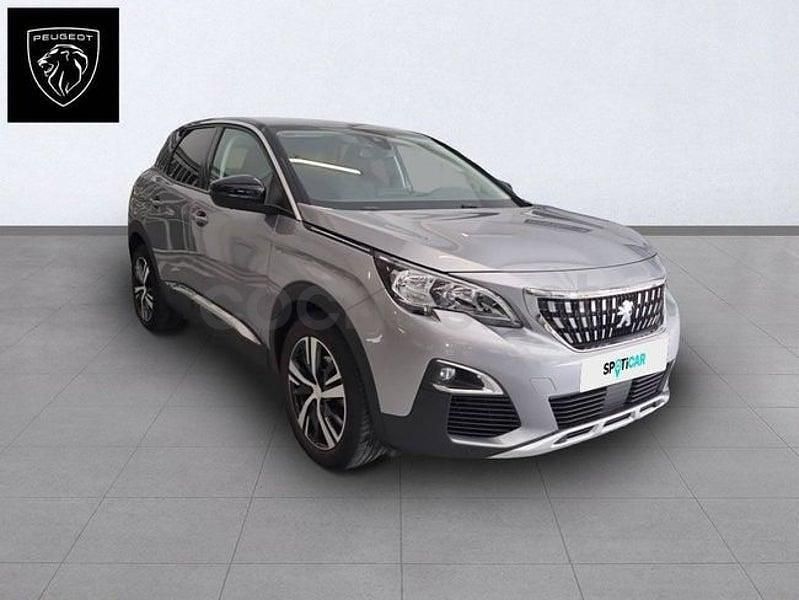 Usado Peugeot 3008 Allure 130 CV (95 kW) 2019 Gris SUV