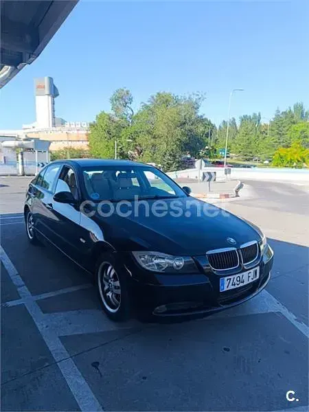 Usado BMW 320 150 CV (110 kW) 2006 Negro Berlina