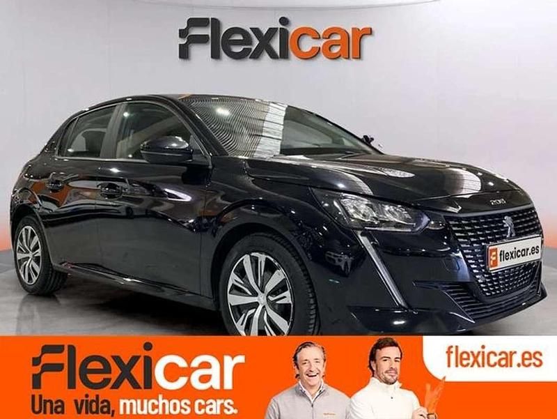 Negro Usado 2020 Peugeot 208 Active Utilitario | 12.490 € (Buen precio) - Imagen 1/4