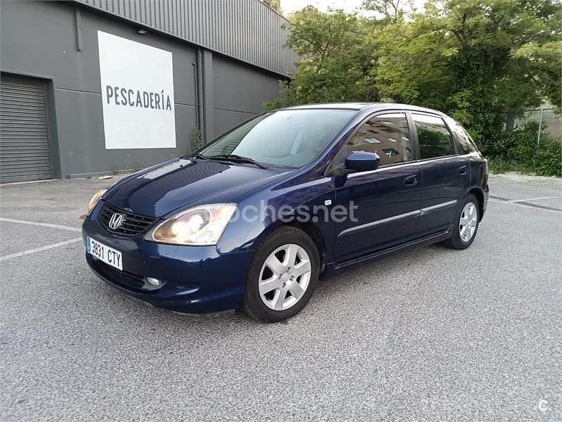 Azul Usado 2004 Honda Civic ES Berlina | 2500 € (Buen precio) - Imagen 1/4