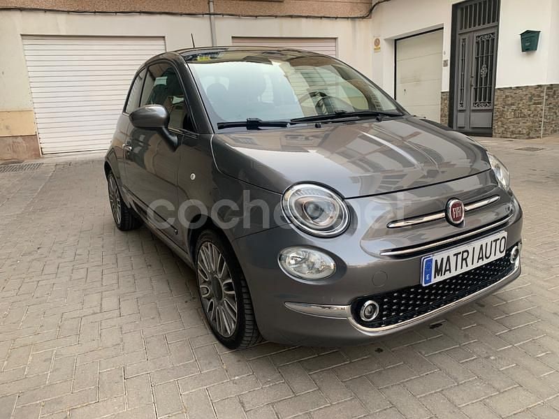 Usado Fiat 500 Lounge 69 CV (50 kW) 2016 Gris / plata Berlina