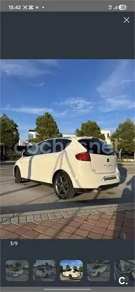 Usado Seat Altea I-Tech 105 CV (77 kW) 2014 Blanco Monovolumen