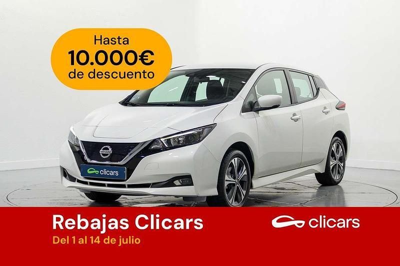 Blanco Usado 2021 Nissan Leaf Acenta Utilitario | 16.790 € (Precio justo) - Imagen 1/4