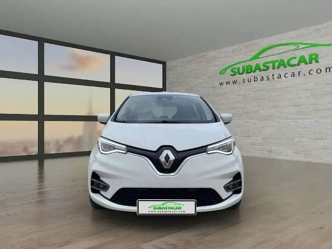 Usado Renault Zoe Intens 100 kW (136 CV) 2021 Blanco Utilitario