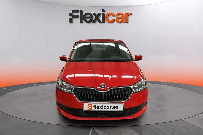 Usado Skoda Fabia Ambition 95 CV (69 kW) 2019 Rojo Utilitario