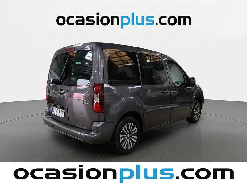 Usado Peugeot Partner Active 100 CV (73 kW) 2017 Gris Monovolumen