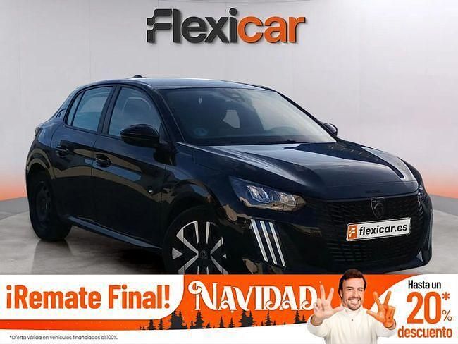 Negro Usado 2024 Peugeot 208 Active Utilitario | 13.990 € (Precio justo) - Imagen 1/4