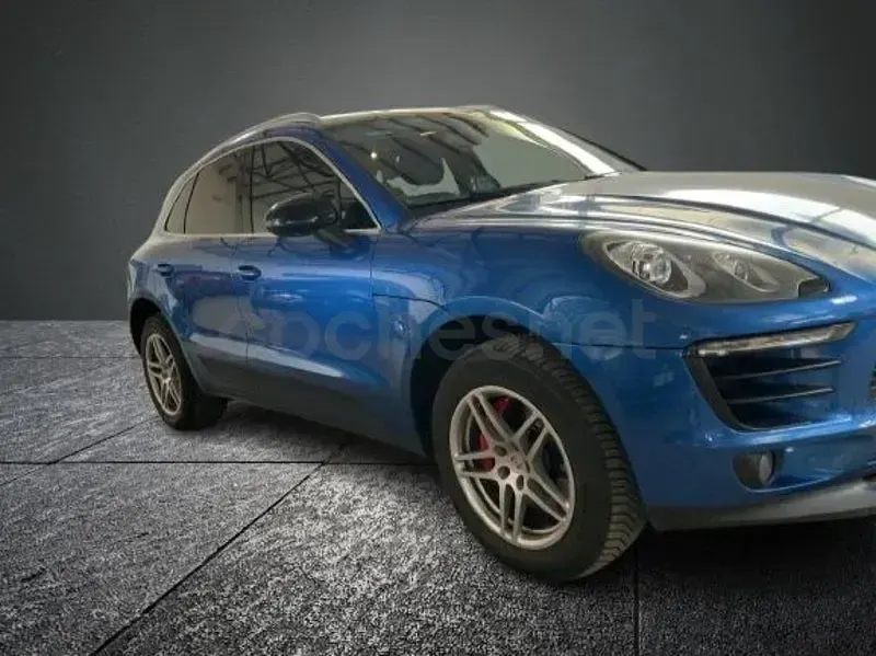 Usado Porsche Macan S Diesel 258 CV (189 kW) 2017 Azul SUV