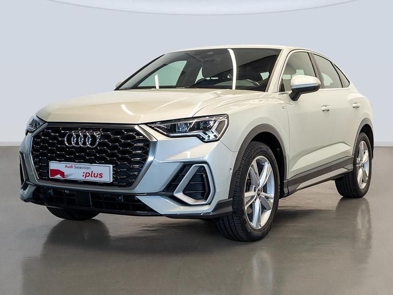 Usado Audi Q3 Sportback S-Line 150 CV (110 kW) 2022 Gris plata SUV