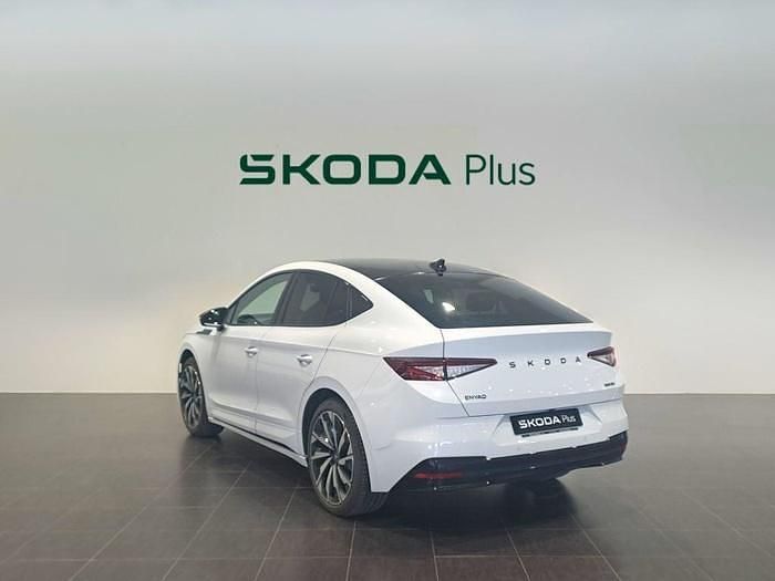 Blanco Usado 2025 Skoda Enyaq iV SportLine SUV | 43.500 € - Imagen 1/4