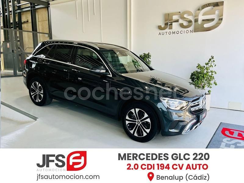 Gris / plata Usado 2021 Mercedes GLC220 SUV | 36.499 € (Buen precio) - Imagen 1/4