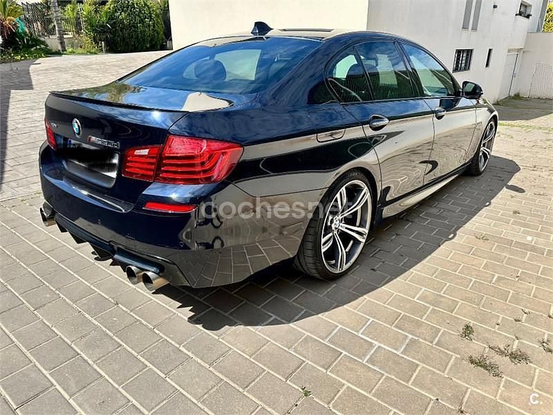 Usado BMW M550 381 CV (280 kW) 2014 Azul Berlina