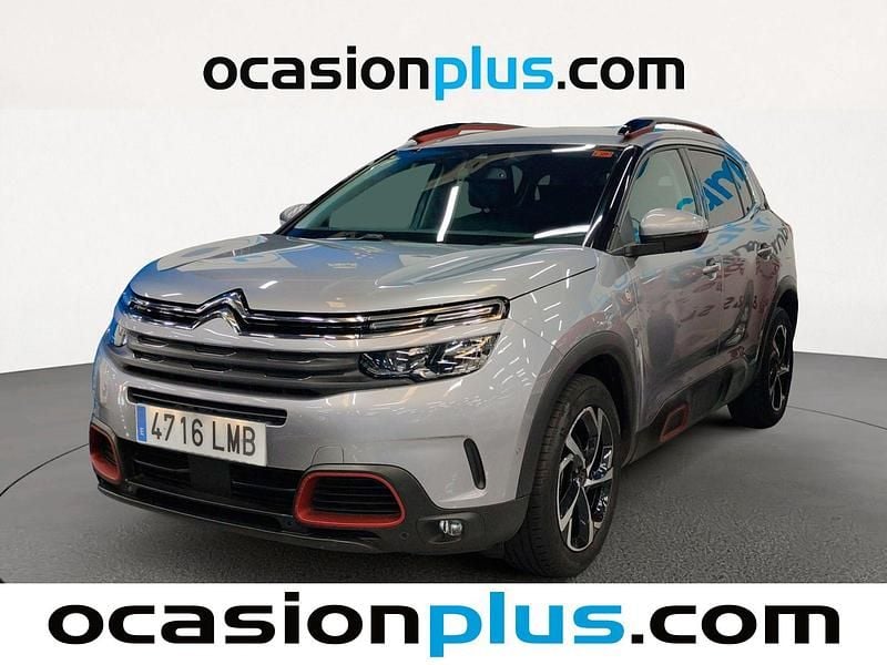 Gris Usado 2020 Citroën C5 Aircross PureTech SUV | 16.810 € (Precio justo) - Imagen 1/4