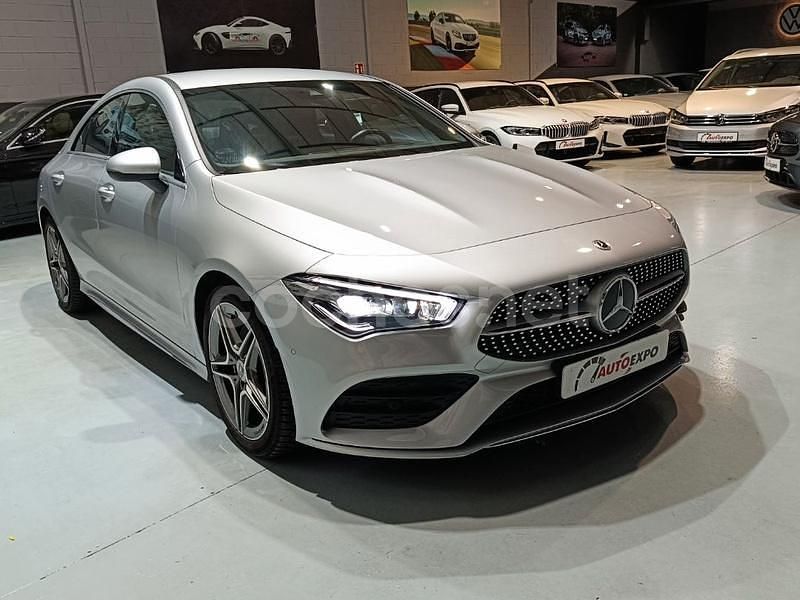 Usado Mercedes CLA220 190 CV (139 kW) 2022 Gris / plata Berlina