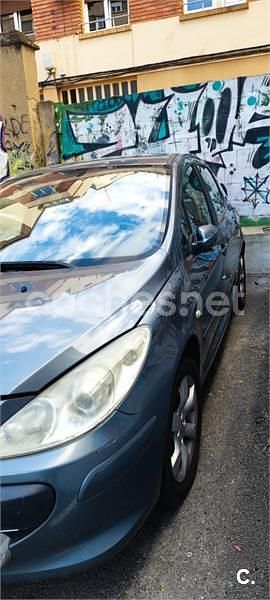 Usado Peugeot 307 110 CV (80 kW) 2006 Azul Berlina