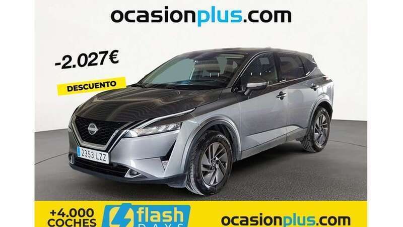 Gris Usado 2022 Nissan Qashqai Acenta SUV | 20.273 € (Super precio) - Imagen 1/4