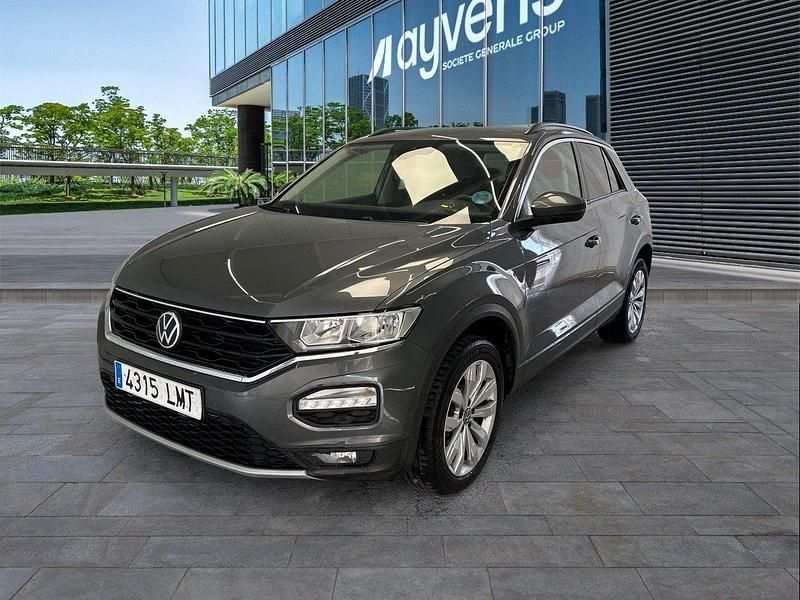 Gris Usado 2021 VW T-Roc Advance SUV | 20.200 € (Precio justo) - Imagen 1/4
