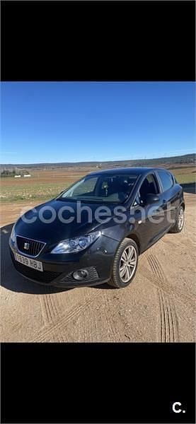 Usado Seat Ibiza 90 CV (66 kW) 2011 Negro Berlina