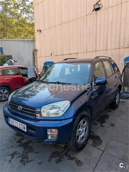 Usado Toyota RAV4 Luna 125 CV (91 kW) 2004 Azul SUV