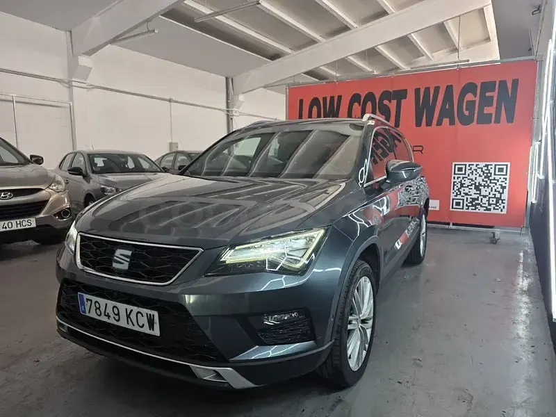 Usado Seat Ateca XCELLENCE 150 CV (110 kW) 2017 Gris / plata SUV
