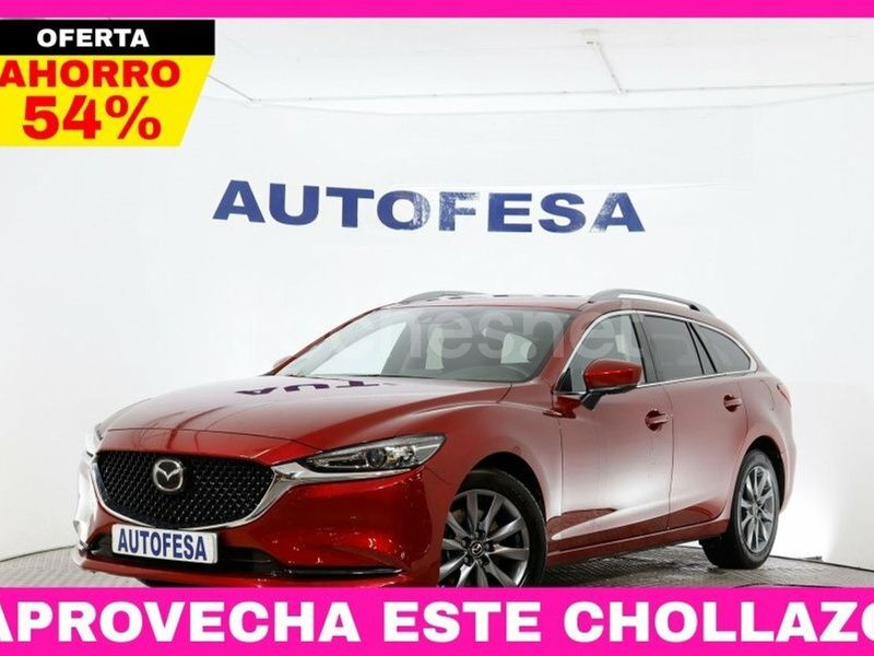 Rojo Usado 2019 Mazda 6 Familiar | 18.450 € (Precio justo) - Imagen 1/4