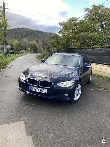 Usado BMW 318 143 CV (105 kW) 2013 Azul Berlina