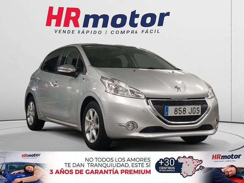 Usado Peugeot 208 Style 82 CV (60 kW) 2015 Gris / plata Utilitario