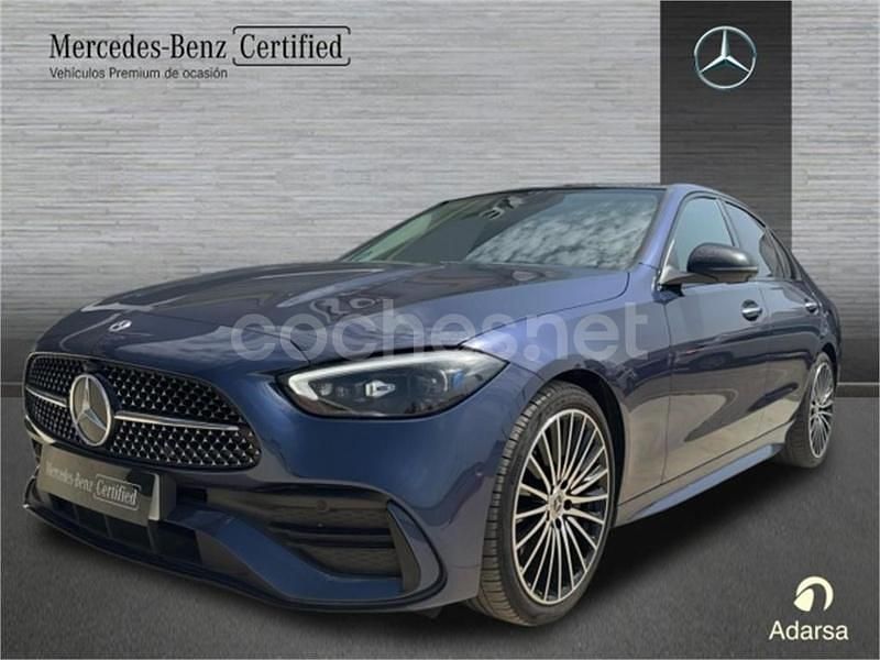 Azul Usado 2024 Mercedes C220 Berlina | 45.000 € (Buen precio) - Imagen 1/4