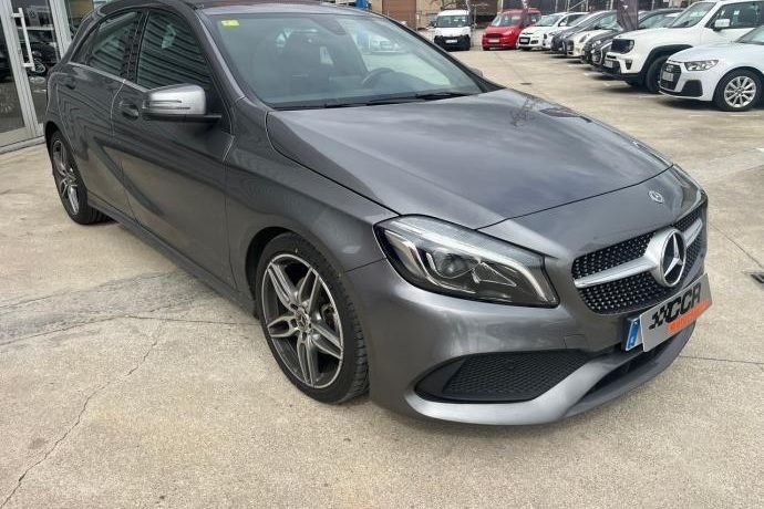 Gris Usado 2018 Mercedes A200 AMG Utilitario | 20.700 € (Un poco caro) - Imagen 1/4