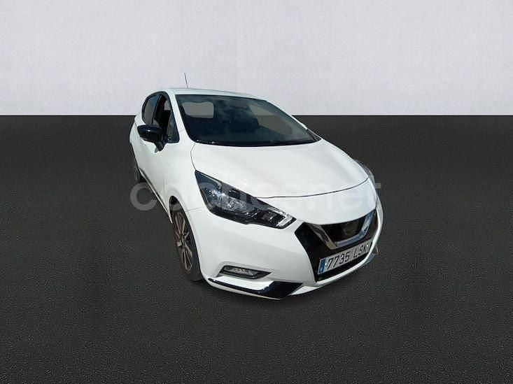 Blanco Usado 2021 Nissan Micra Utilitario | 14.200 € (Precio justo) - Imagen 1/4
