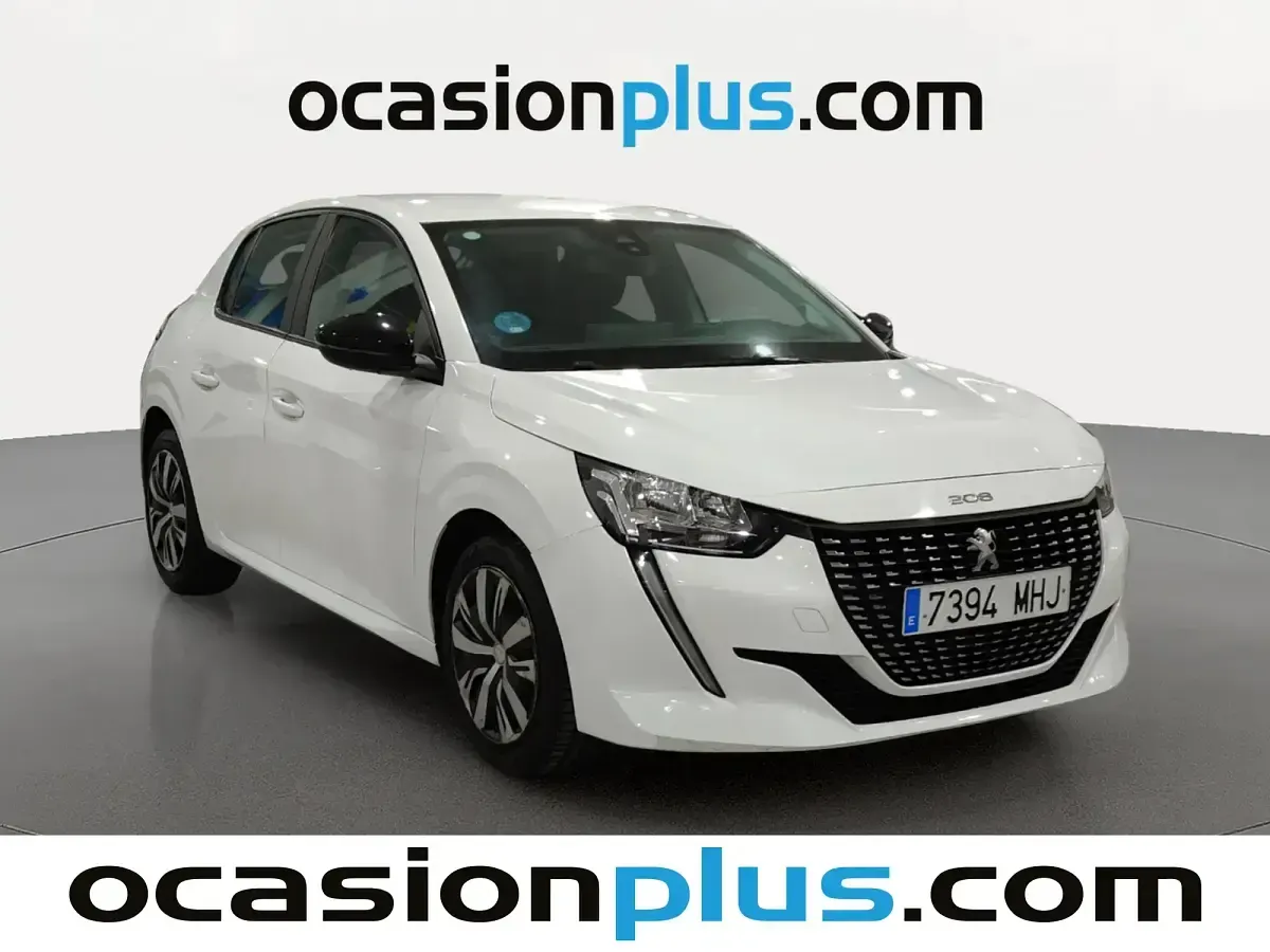 Usado Peugeot 208 Active 100 CV (73 kW) 2023 Blanco Utilitario