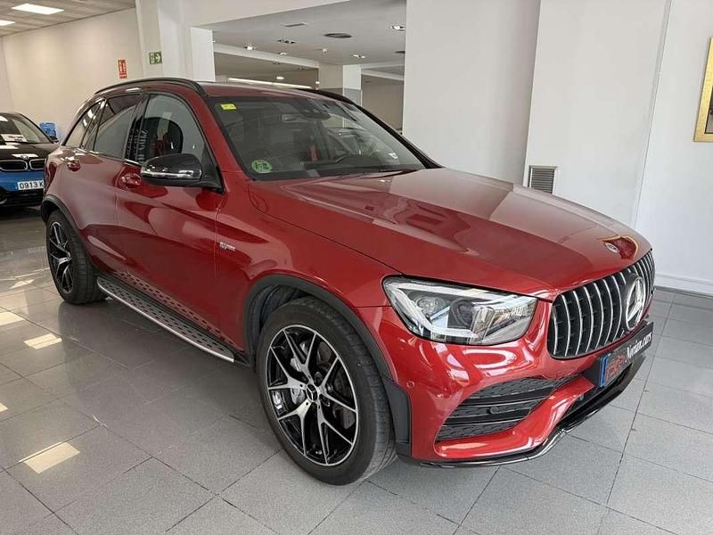 Burdeos Usado 2020 Mercedes GLC43 AMG AMG Coupe | 56.999 € (Buen precio) - Imagen 1/4